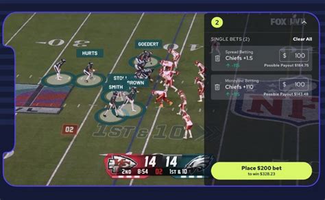 live nfl betting